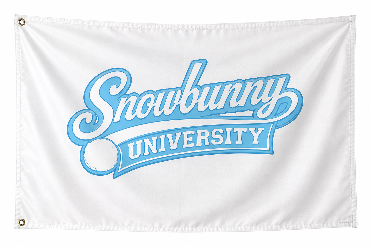 University Logo Flag