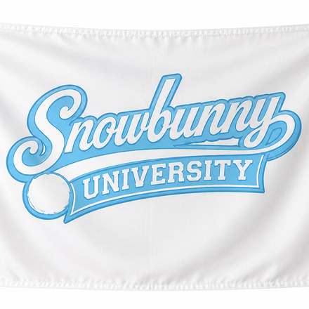 University Logo Flag